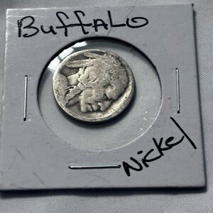 Vintage Buffalo Nickel Coin For Collectors